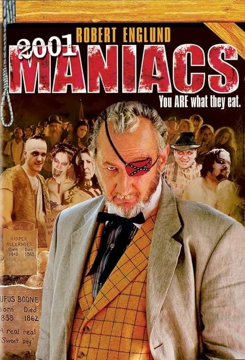 2001 Maniacs film posteri