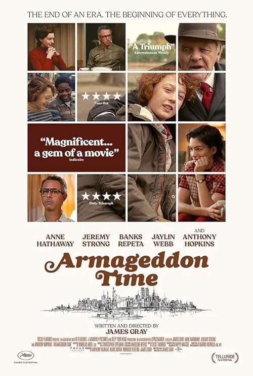Armageddon Time film posteri