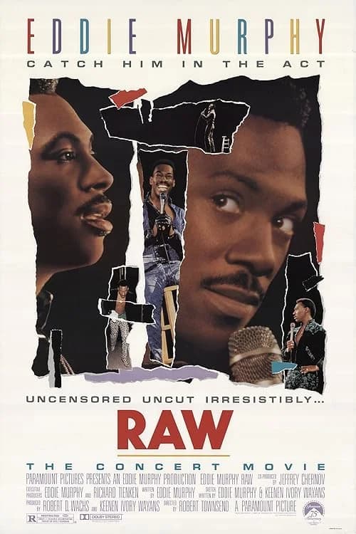 Eddie Murphy: Raw film posteri