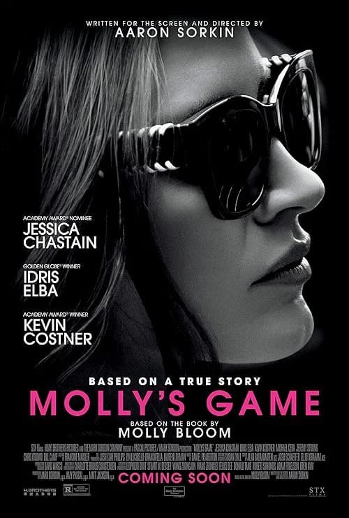 Molly's Game film posteri