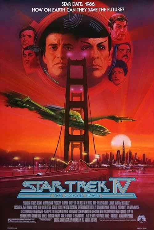 Star Trek IV: The Voyage Home film posteri