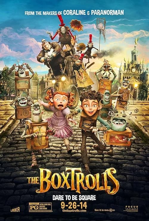 The Boxtrolls film posteri