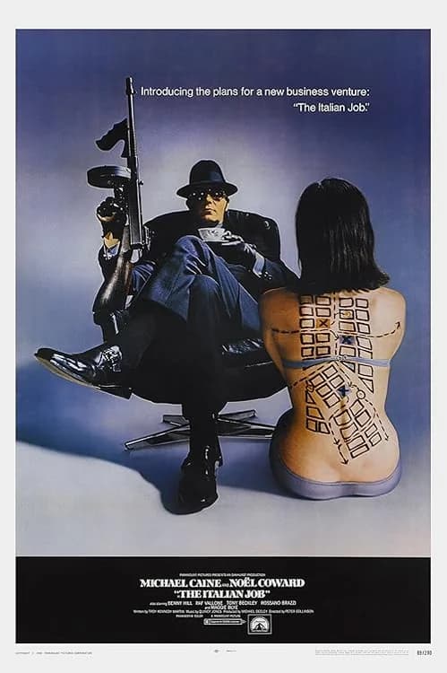 The Italian Job film posteri