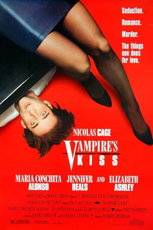 Vampire's Kiss film posteri