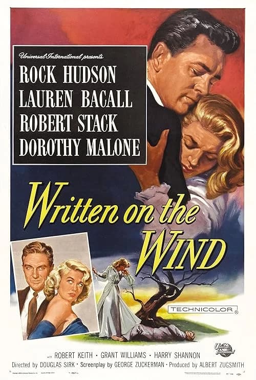 Written on the Wind film posteri