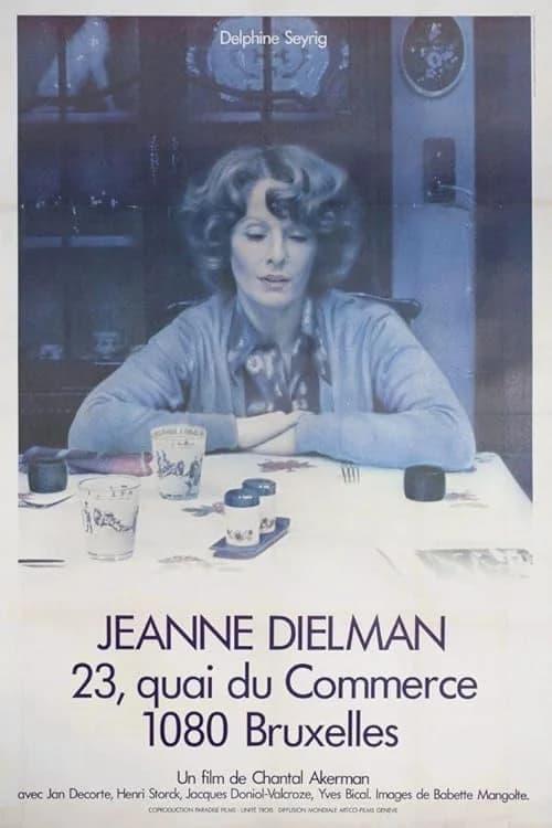 Jeanne Dielman, 23, quai du Commerce, 1080 Bruxelles film posteri